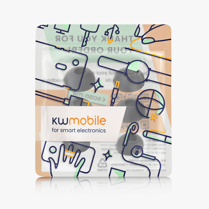 kwmobile Earpads compatible with Xiaomi Realme Buds Air 5 Pro