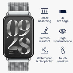 kwmobile Schutzfolie für Fitness Tracker - robuster Displayschutz - Transparent - Displayschutz