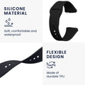 kwmobile Watch Strap for Xiaomi Redmi Watch 3 Active Bracelet Fitness Tracker Band Set Replacement Strap Smartwatch