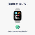 kwmobile Watch Strap for Xiaomi Redmi Watch 3 Active Bracelet Fitness Tracker Band Set Replacement Strap Smartwatch