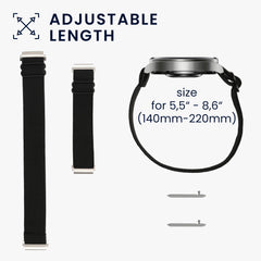 kwmobile Armband kompatibel mit Ticwatch GTH / E3 / C2 - Fitnesstracker Sportarmband Band - Innenmaße von 14 - 22 cm