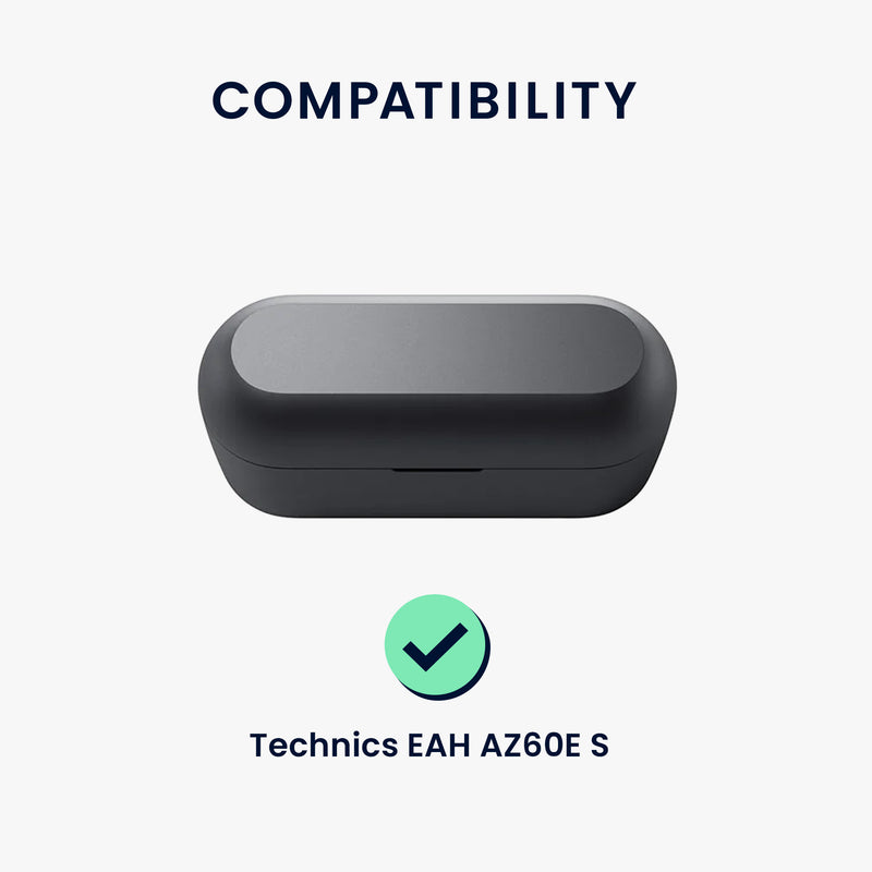 kwmobile Case Compatible with Technics EAH-AZ60E-S Headphones