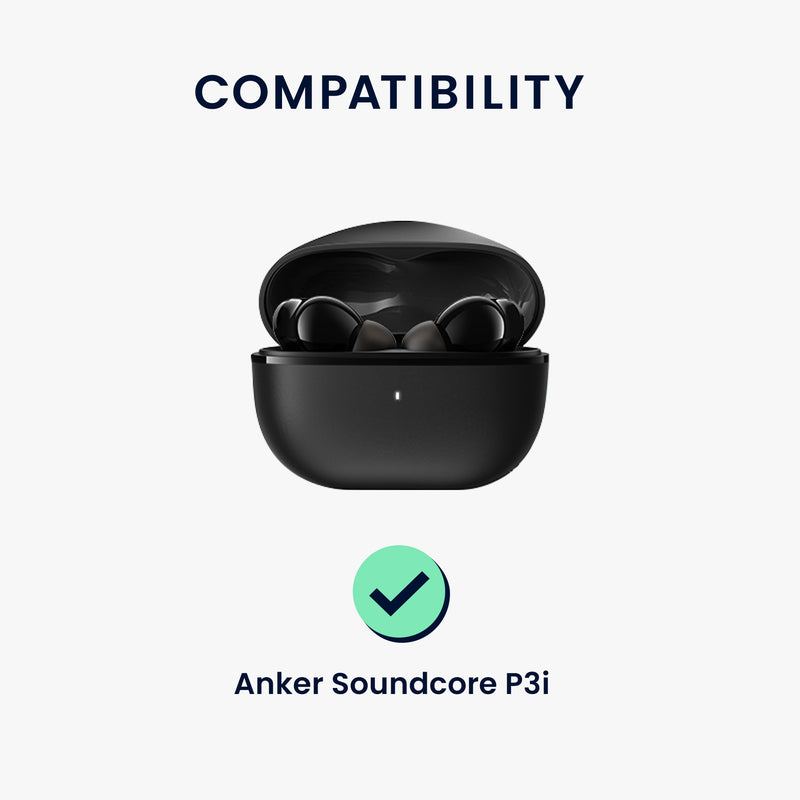 kwmobile Case Compatible with Anker Soundcore P3i - Headphone Case - Protective Cover
