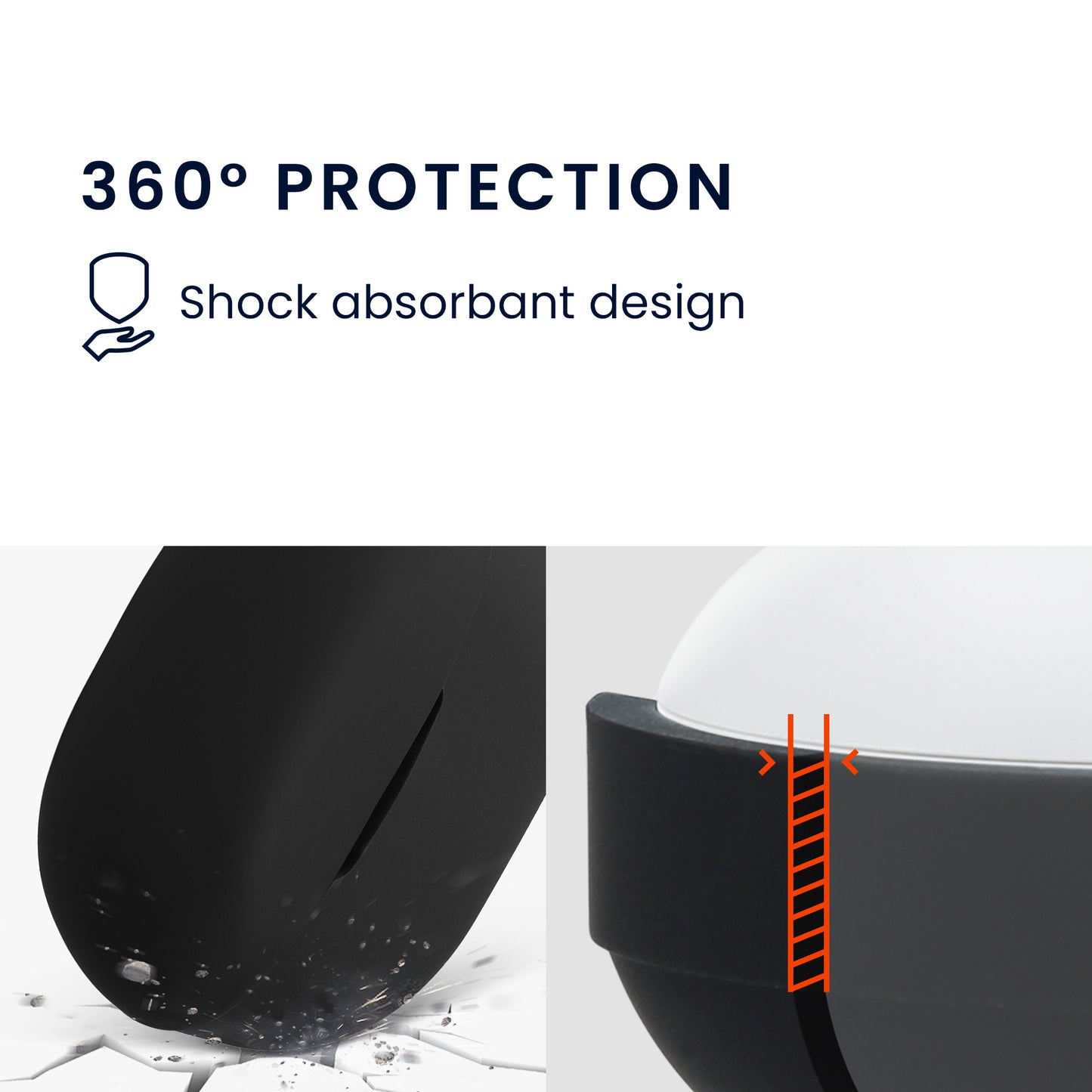 kwmobile Case Compatible with Anker Soundcore P3i - Headphone Case - Protective Cover