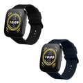 kwmobile Watch Strap for Huami Amazfit Bip 6 / Bip 5 Unity / Bip 5 / GTS 3 / Balance 2 / Helio Strap Bracelet Fitness Tracker Band Set Replacement Strap Smartwatch