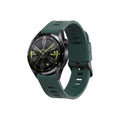 kwmobile Silicone Watch Strap for Huawei Watch GT 3 (46mm) Bracelet Replacement Strap for Fitness Tracker Replacement Wristband Smartwatch