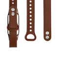 kwmobile Genuine Leather Watch Strap for Xiaomi Mi Band 7 Bracelet Replacement Band for Fitness Tracker Interchangeable Strap Smartwatch