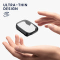 kwmobile Glass Case for Xiaomi Redmi Watch 3 Active / Redmi Watch 3 Lite Protective Case Full-Body Fitness Tracker Case Set