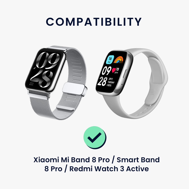 kwmobile USB Cable Charger compatible with Xiaomi Mi Band / Redmi Watch Active Charging Cable - Smart Watch Replacement Cable - Fitness Tracker Charging Cable