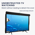 kwmobile Protective Cover for 55" TV Cover - Television Screen Protector Cover - flexible TV Screen Dust Cover