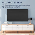 kwmobile Protective Cover for 55" TV Cover - Television Screen Protector Cover - flexible TV Screen Dust Cover