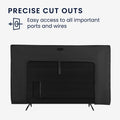 kwmobile Protective Cover for 55" TV Cover - Television Screen Protector Cover - flexible TV Screen Dust Cover