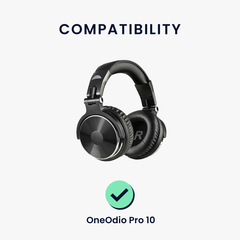 kwmobile Ear Pads for OneOdio Pro 10 / Pro M / Pro C Ear Cushions Replacement Earpads Headphone Replacement Parts Headphone Replacement Pads Over Ear Headphones