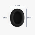 kwmobile Ear Pads for Srhythm NC25 / NC35 Noise Cancelling Headphones Replacement Parts Over Ear Headphones