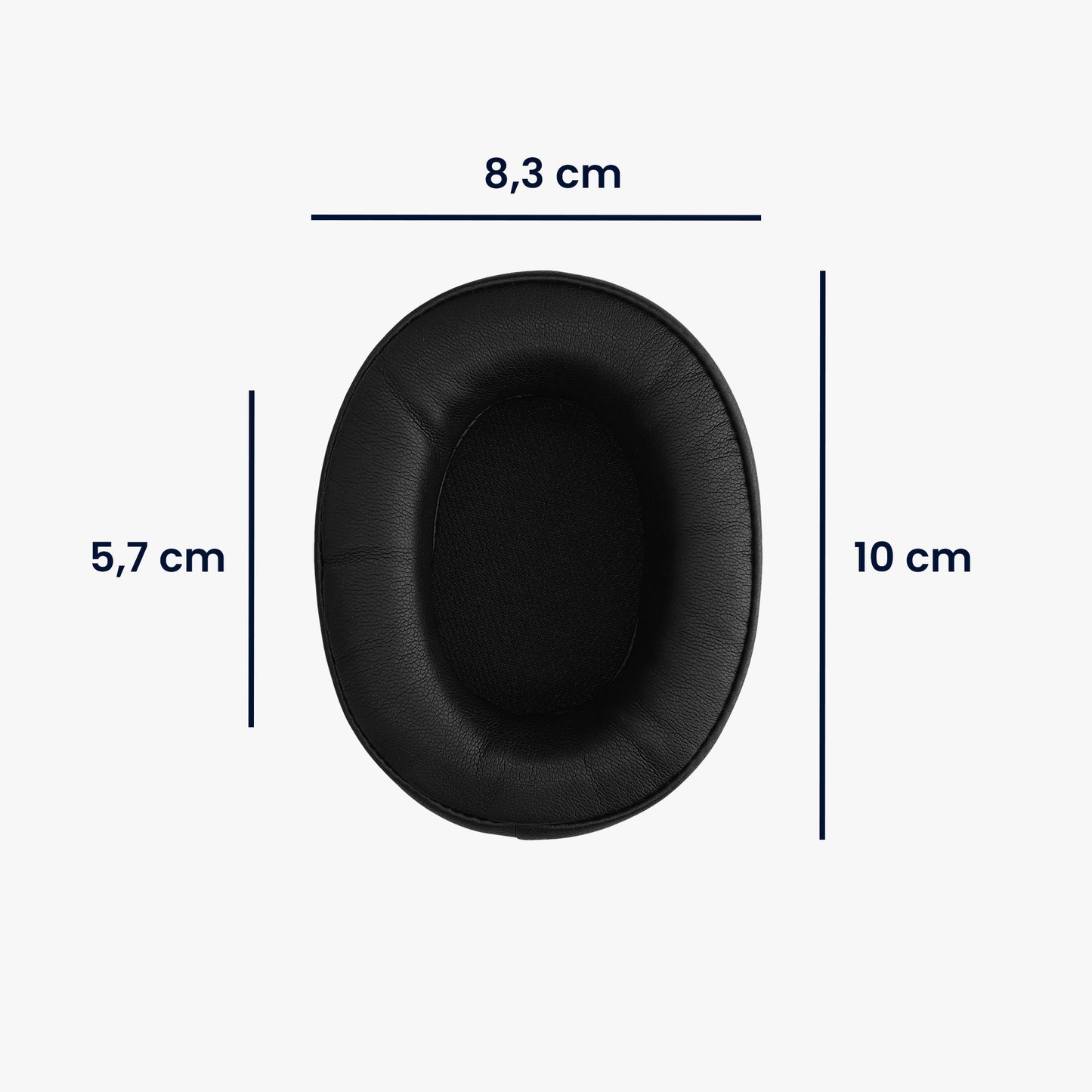 kwmobile Ear Pads for Srhythm NC25 / NC35 Noise Cancelling Headphones Replacement Parts Over Ear Headphones