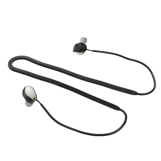 kwmobile Halteband kompatibel mit Sony WF-1000XM5 Headphones - Kopfhörer Halter Band Strap in Schwarz Schwarz  