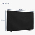 kwmobile 24" TV Cover Indoor - Television Sleeve