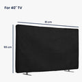 kwmobile 40" TV Cover Indoor Television Sleeve Screen Protector Cover TV Screen Dust Cover TV Cover