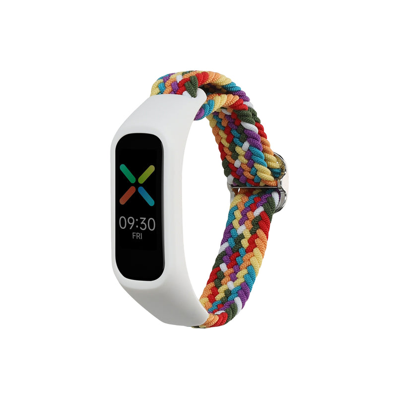 kwmobile Strap Compatible with Oppo Band Sport Fitness Tracker Sports Bracelet Band Inner Dimensions from 14 - 22 cm