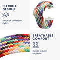 kwmobile Strap compatible with Xiaomi Smart Band 8 Pro / Band 9 Pro / Redmi Watch 5 / Redmi Watch 4 - Fitness Tracker Sports Strap - Inner dimensions of 15 - 18.5 cm