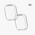 kwmobile Protective Case for Xiaomi Smart Band 8 Pro / Smart Band 9 Pro Fullbody Display Cover Set