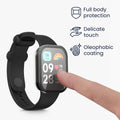 kwmobile Glass Case for Xiaomi Smart Band 8 Pro / Smart Band 9 Pro Protective Case Full-Body Fitness Tracker Case Set