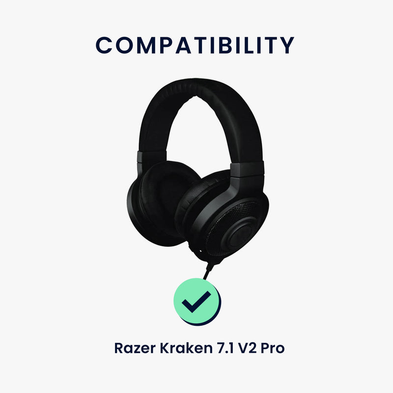 kwmobile Headband Cover compatible with Razer Kraken 7.1 V2 Pro Case Headphone Protection