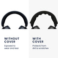 kwmobile Headband Cover compatible with Razer Kraken 7.1 V2 Pro Case Headphone Protection