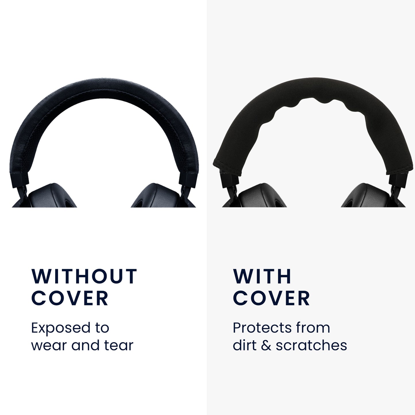 kwmobile Headband Cover compatible with Razer Kraken 7.1 V2 Pro Case Headphone Protection