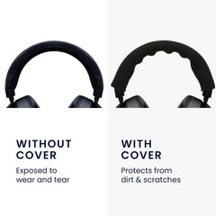kwmobile Kopfband Abdeckung kompatibel mit Razer Kraken 7.1 V2 Pro Case Kopfhörer Schutz - Schwarz - Sonstiges