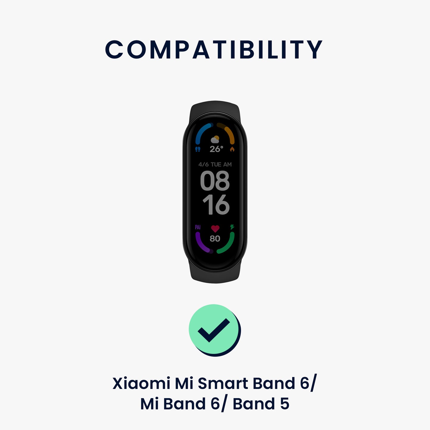 Strap for Xiaomi Mi Smart Band 6 / Mi Band 6 / Band 5