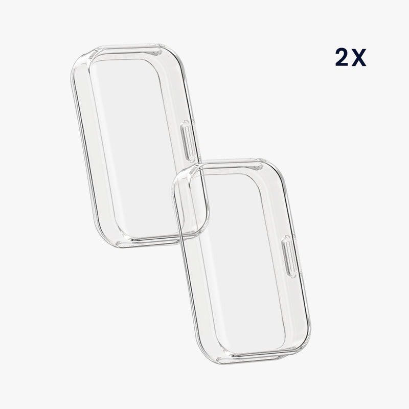 kwmobile Protective Case for Huawei Band 10 / 9 / 8 Fullbody Display Cover Set