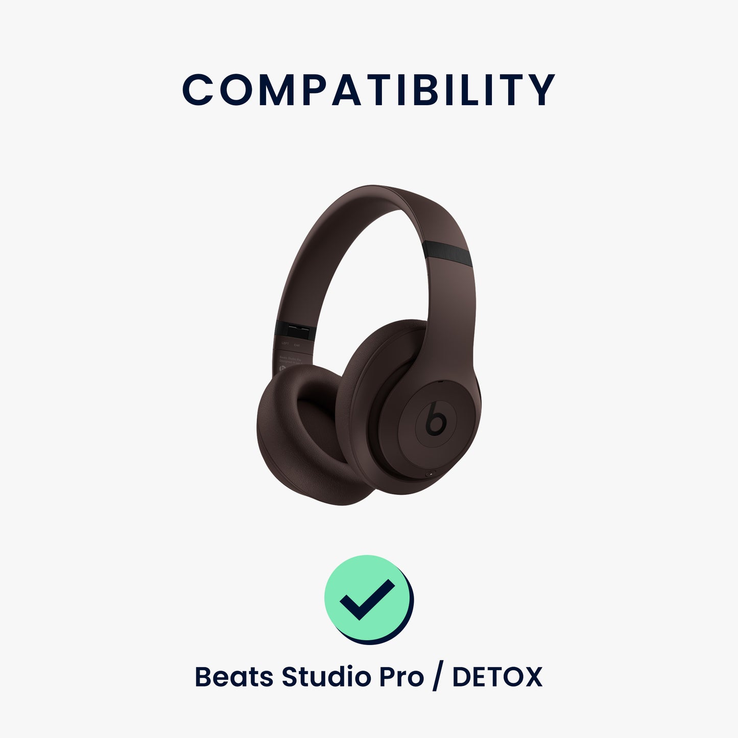 2x Earpads for Beats Studio Pro / DETOX