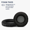 kwmobile Ear Pads for AudioTechnica ATH-S200BT / ATH-S220BT Earpads Replacement Headphone Replacement Parts Over Ear Headphones