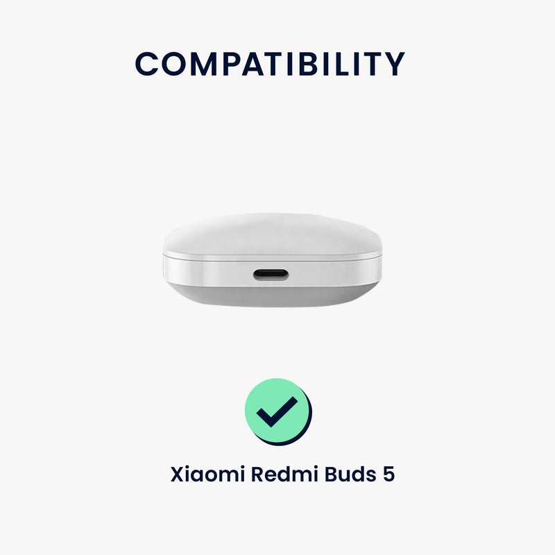 kwmobile Case Compatible with Xiaomi Redmi Buds 5 Headphones