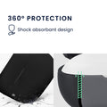 kwmobile Case Compatible with Jabra Elite 8 Active Headphones