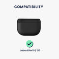 kwmobile Case Compatible with Jabra Elite 10 / E10 Headphones