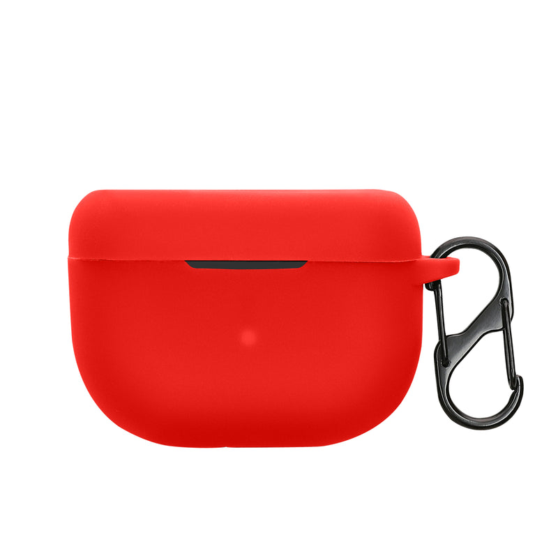 kwmobile Hülle kompatibel mit Jabra Elite 10 / E10 Kopfhörer - Silikon Schutzhülle Etui Case Cover Schoner in Rot Rot  