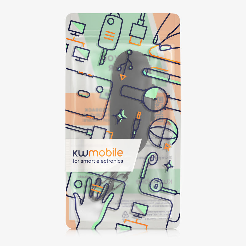 kwmobile Case Compatible with Xiaomi Realme Buds Air 5 Pro Cover Headphone Case TPU Cover Protective Case