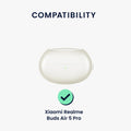 kwmobile Case Compatible with Xiaomi Realme Buds Air 5 Pro Cover Headphone Case TPU Cover Protective Case