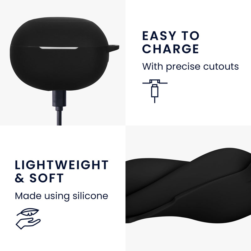 kwmobile Case Compatible with Xiaomi Realme Buds Air 5 Pro Cover Headphone Case TPU Cover Protective Case