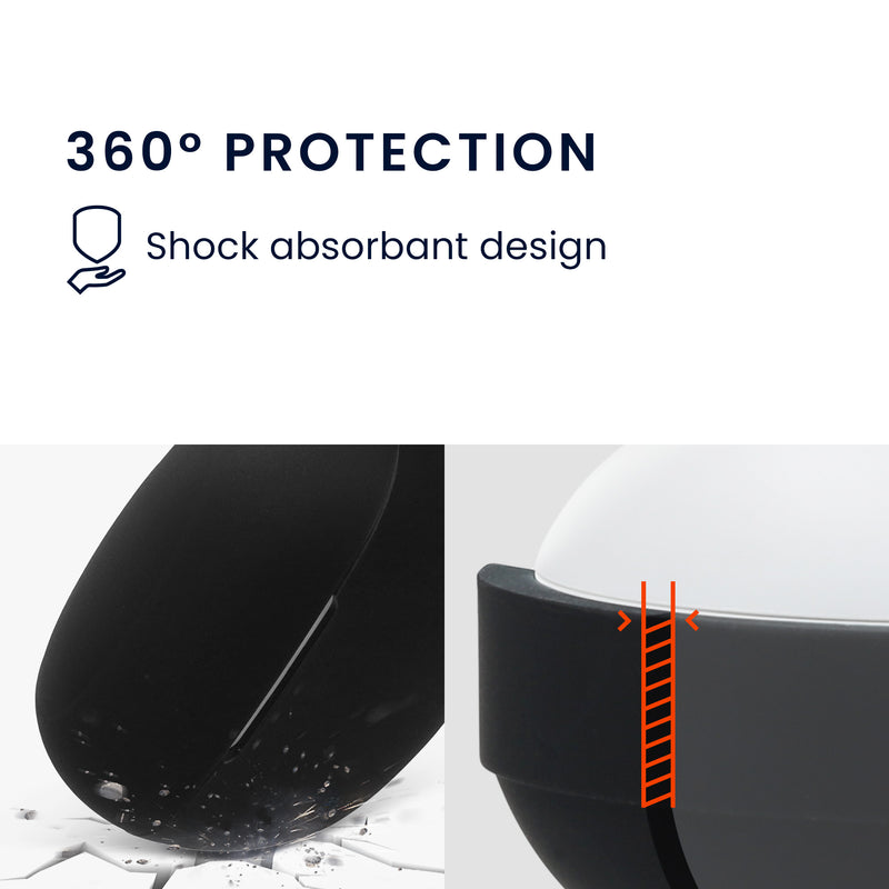 kwmobile Case Compatible with Xiaomi Realme Buds Air 5 Pro Cover Headphone Case TPU Cover Protective Case