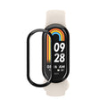 kwmobile 2x Transparente Displayschutzfolie kompatibel mit Xiaomi Mi Band 8 Folie - Schutzfolie für Fitness Tracker - robuster Displayschutz Transparent  
