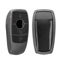 kwmobile Car Key Cover Compatible with Mercedes Benz Smart Key (Keyless Only) - Silicone Protective Case