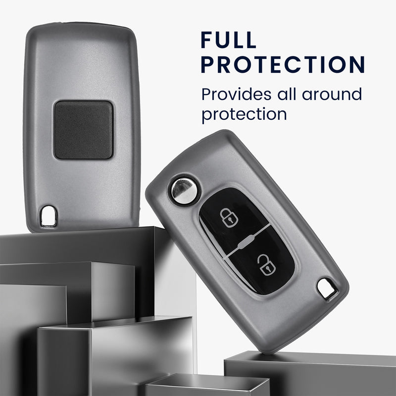 Silicone Cover compatible with Peugeot Citroen Car Key