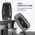 kwmobile Car Key Cover Compatible with Ford 2-Button Car Key Keyless Go - Silicone Protective Cover