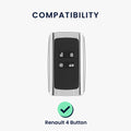 Silicone case compatible with Renault car key
