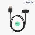 kwmobile USB Charger Cable compatible with Huami Amazfit Bip 3 / 3 Pro / Bip 5 / Amazfit Active EDGE / T-Rex / Zepp E Charging Cable - Smart Watch Replacement Cable - Fitness Tracker Charging Cable