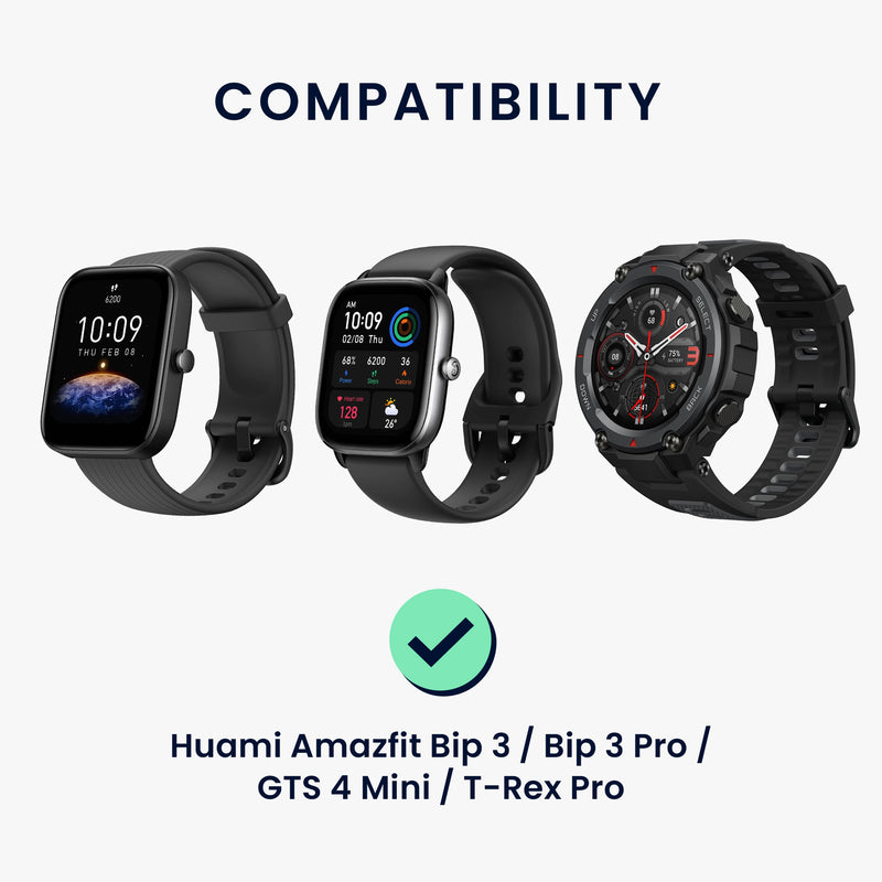 kwmobile USB Charger Cable compatible with Huami Amazfit Bip 3 / 3 Pro / Bip 5 / Amazfit Active EDGE / T-Rex / Zepp E Charging Cable - Smart Watch Replacement Cable - Fitness Tracker Charging Cable
