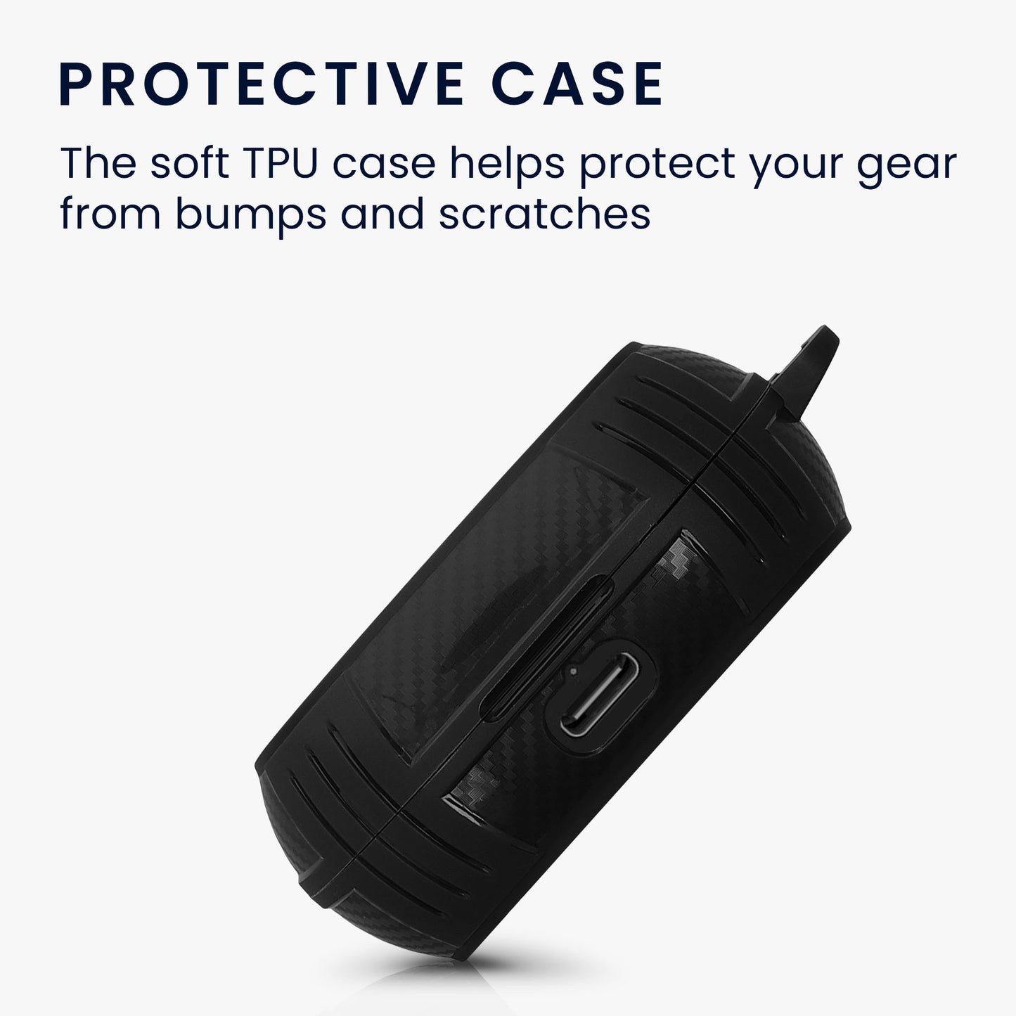 kwmobile Case Compatible with Jabra Elite 7 Pro / Elite 7 Active Case Protective Cover for Headphones